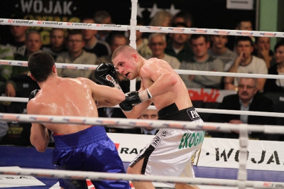 Łukasz Maciec - Almin Kovacevic Gala Wojak Boxing Night Racibórz 2012