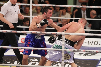 Łukasz Maciec - Almin Kovacevic Gala Wojak Boxing Night Racibórz 2012