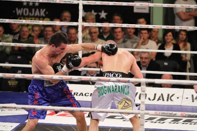 Łukasz Maciec - Almin Kovacevic Gala Wojak Boxing Night Racibórz 2012