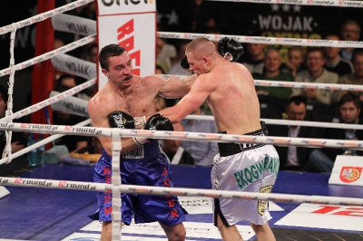 Łukasz Maciec - Almin Kovacevic Gala Wojak Boxing Night Racibórz 2012