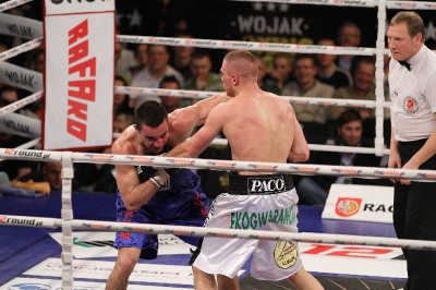 Łukasz Maciec - Almin Kovacevic Gala Wojak Boxing Night Racibórz 2012