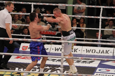 Łukasz Maciec - Almin Kovacevic Gala Wojak Boxing Night Racibórz 2012