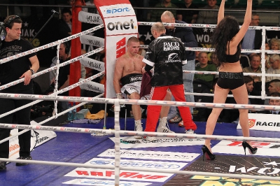 Łukasz Maciec - Almin Kovacevic Gala Wojak Boxing Night Racibórz 2012