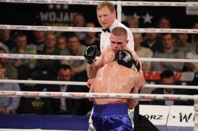 Łukasz Maciec - Almin Kovacevic Gala Wojak Boxing Night Racibórz 2012