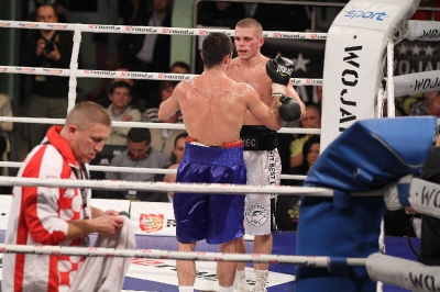 Łukasz Maciec - Almin Kovacevic Gala Wojak Boxing Night Racibórz 2012