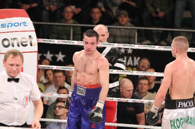 Łukasz Maciec - Almin Kovacevic Gala Wojak Boxing Night Racibórz 2012