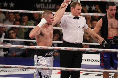 Łukasz Maciec - Almin Kovacevic Gala Wojak Boxing Night Racibórz 2012