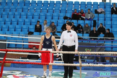 XIII MP Seniorek w Boksie walka ćwierćfinałowa Karolina Michalczuk vs Anita Skoczek