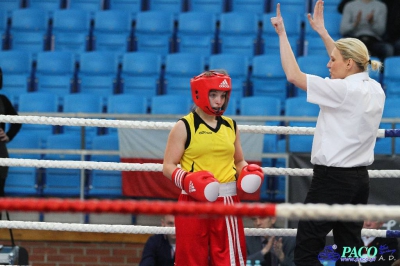 13. Mistrzostwa Polski Kobiet w Boksie - półfinał kat. 54 kg: Karolina Michalczuk - Paulina Zdanowicz