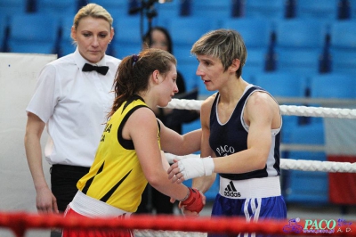 13. Mistrzostwa Polski Kobiet w Boksie - półfinał kat. 54 kg: Karolina Michalczuk - Paulina Zdanowicz