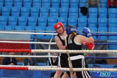 13. Mistrzostwa Polski Kobiet w Boksie - półfinał kat. 69 kg: Magdalena Konarska (Garda Karczew) - Hanna Solecka (Skorpion Szczecin) 1:2