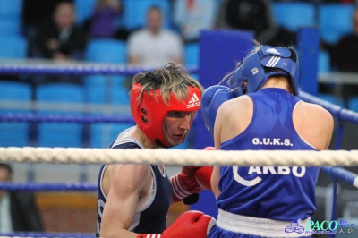 Finał 13. MP seniorek kat 54 kg: Karolina Michalczuk - Martyna Letkiewicz