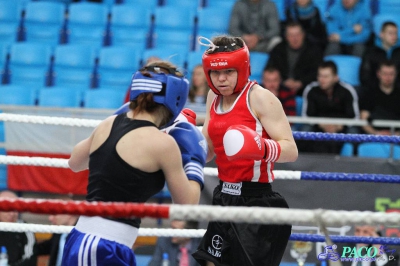 Finał 13. MP seniorek kat 64 kg: Kinga Siwa - Beata Woroniecka