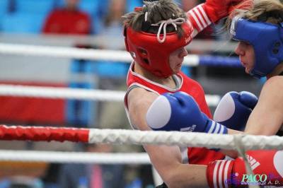 Finał 13. MP seniorek kat 64 kg: Kinga Siwa - Beata Woroniecka