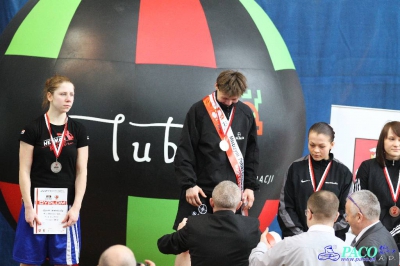 Finał 13. MP seniorek kat 64 kg: Kinga Siwa - Beata Woroniecka