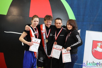 Finał 13. MP seniorek kat 64 kg: Kinga Siwa - Beata Woroniecka