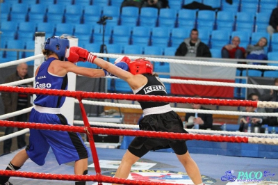 Finał 13. MP seniorek kat 57 kg: Sandra Kruk - Jadwiga Stańczak