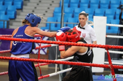 Finał 13. MP seniorek kat 57 kg: Sandra Kruk - Jadwiga Stańczak