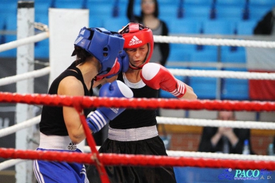 Finał 13. MP seniorek kat 51 kg: Żaneta Cieśla - Sandra Drabik