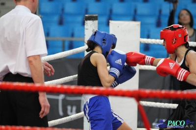 Finał 13. MP seniorek kat 51 kg: Żaneta Cieśla - Sandra Drabik