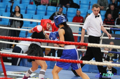 Finał 13. MP seniorek kat 51 kg: Żaneta Cieśla - Sandra Drabik