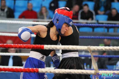 Finał 13. MP seniorek kat 51 kg: Żaneta Cieśla - Sandra Drabik