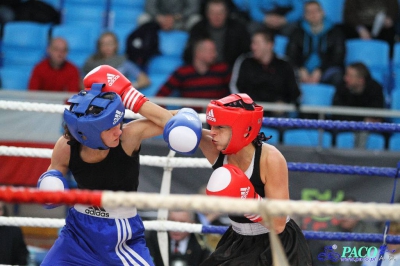 Finał 13. MP seniorek kat 51 kg: Żaneta Cieśla - Sandra Drabik