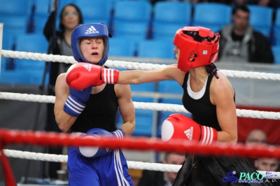 Finał 13. MP seniorek kat 51 kg: Żaneta Cieśla - Sandra Drabik