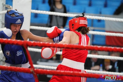 Finał 13. MP seniorek kat 48 kg: Sandra Brodacka - Patrycja Bednarek