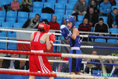 Finał 13. MP seniorek kat 48 kg: Sandra Brodacka - Patrycja Bednarek