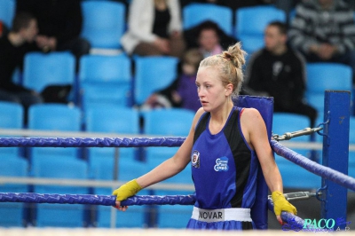 Finał 13. MP seniorek kat 48 kg: Sandra Brodacka - Patrycja Bednarek