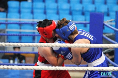 Finał 13. MP seniorek kat 75 kg : Katarzyna Cichosz - Lidia Fidura