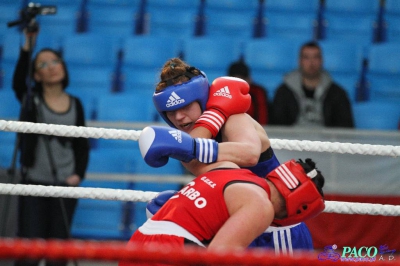 Finał 13. MP seniorek kat 75 kg : Katarzyna Cichosz - Lidia Fidura