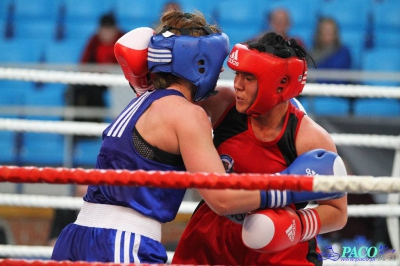 Finał 13. MP seniorek kat 75 kg : Katarzyna Cichosz - Lidia Fidura