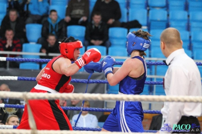 Finał 13. MP seniorek kat 75 kg : Katarzyna Cichosz - Lidia Fidura