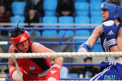 Finał 13. MP seniorek kat 75 kg : Katarzyna Cichosz - Lidia Fidura