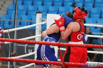 Finał 13. MP seniorek kat 75 kg : Katarzyna Cichosz - Lidia Fidura