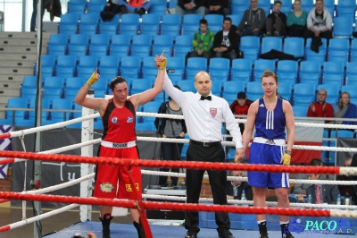 Finał 13. MP seniorek kat 75 kg : Katarzyna Cichosz - Lidia Fidura