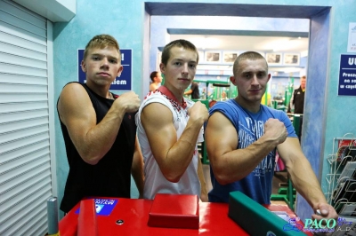 Łukasz Dobrzyński i Dawid Capała w KS Paco przygotowują się do mistrzostw świata w armwrestlingu