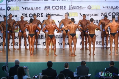 Kulturystyka klasyczna mężczyzn: +180 cm Debiuty PZKFiTS Ostrów Mazowiecka 2014_42