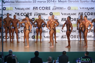 Kulturystyka klasyczna mężczyzn: +180 cm Debiuty PZKFiTS Ostrów Mazowiecka 2014_45