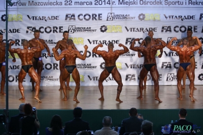 Kulturystyka klasyczna mężczyzn: +180 cm Debiuty PZKFiTS Ostrów Mazowiecka 2014_104