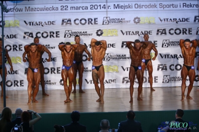 Kulturystyka klasyczna mężczyzn: +180 cm Debiuty PZKFiTS Ostrów Mazowiecka 2014_128