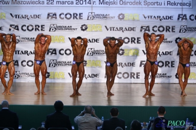 Kulturystyka klasyczna mężczyzn: +180 cm Debiuty PZKFiTS Ostrów Mazowiecka 2014_195