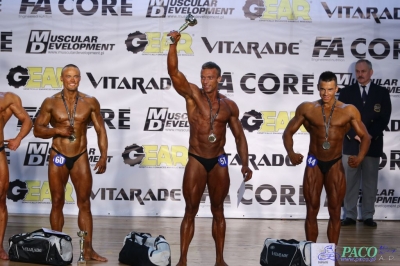 Kulturystyka klasyczna mężczyzn: +180 cm Debiuty PZKFiTS Ostrów Mazowiecka 2014_243