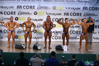 Kulturystyka klasyczna mężczyzn: +180 cm Debiuty PZKFiTS Ostrów Mazowiecka 2014_245