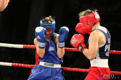 IV GALA SPORTÓW WALKI: Karolina MICHALCZUK (Paco Lublin) - Jadwiga STAŃCZAK (Carbo Gliwice) - Chełm 25.10.14r_33