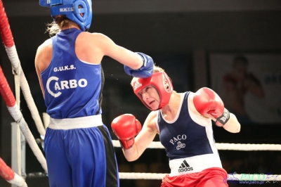 IV GALA SPORTÓW WALKI: Karolina MICHALCZUK (Paco Lublin) - Jadwiga STAŃCZAK (Carbo Gliwice) - Chełm 25.10.14r_34