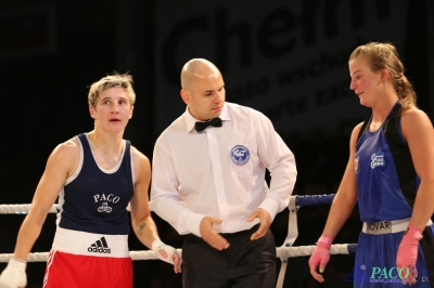 IV GALA SPORTÓW WALKI: Karolina MICHALCZUK (Paco Lublin) - Jadwiga STAŃCZAK (Carbo Gliwice) - Chełm 25.10.14r_57