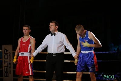  Reprezentanci Klubu Sportowego PACO podczas IV Gali Sportów Walki w Chełmie - 25.10.2014_59